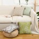 Bohemian print geometric tufted sofa cushion covers, bay window cushions, luxury sofa back cushions.