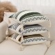 Cross-border Nordic ins Fair Isle pillows, square-shaped drop ball lotus-trimmed pillows for sofas and bedrooms.