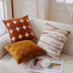 Factory direct pillow core, 50*50 brushed fabric pillow core, lumbar pillow core, PP cotton, feather velvet inner core