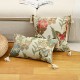 Sandwashed cotton wrinkled throw pillows, simple INs modern square lumbar pillows, European-style sofa and bedroom backrest cushions
