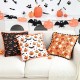 Comfortable cotton snowflake Christmas pillow, living room sofa and bed cushion cover, bedroom bay window cushion.