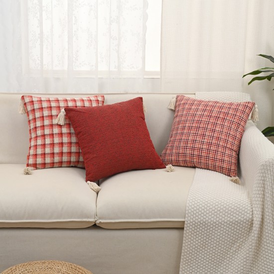 Red wedding throw pillows with the character "happiness" and wedding room gift cushion covers Living room, sofa, and bedroom decorative pillows