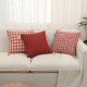 Red wedding throw pillows with the character "happiness" and wedding room gift cushion covers Living room, sofa, and bedroom decorative pillows