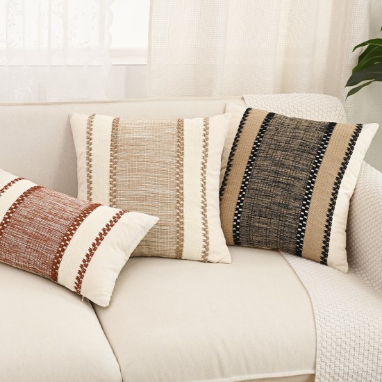 Cross-border Nordic INS ruffled floral throw pillowcases, vintage pastoral style sofa and bedroom throw pillows.