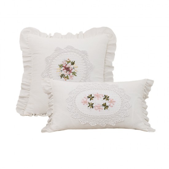 Cross-border Nordic ins Dutch velvet Christmas wreath pillows, sofa and living room home decorative cushions.
