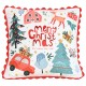 Cross-border rabbit fur jacquard leaf pillowcase, living room sofa cushion, bed cushion cover, bedroom bay window cushion