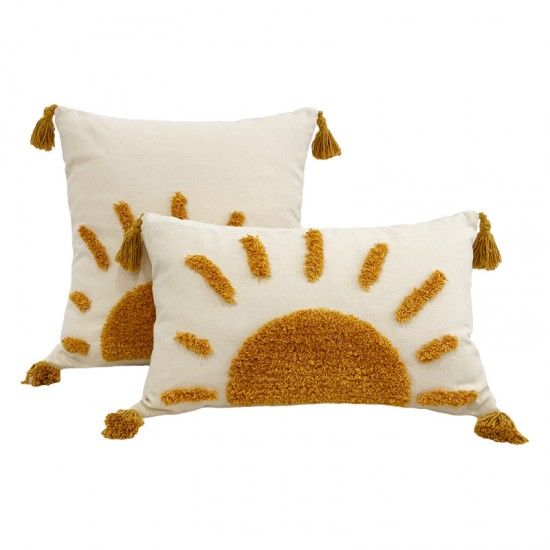 Nordic colorful cotton and linen bubble quilted pillow covers for sofa decorations, solid color cushion covers.