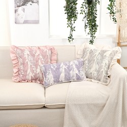 INS vintage cotton and linen tassel pillows, living room sofa cushions, model room bedside pillows, including cores