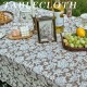 Cross-border French pastoral ins-style lace rectangular tablecloth, retro palace-style coffee table and tablecloth dust cover