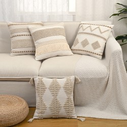 Cross-border Nordic INS bunny velvet bow pillow with core, creative and personalized girly heart stripe home cushion.