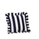 Cross-border ins Korean striped Dutch velvet ruffled skirt pillow, home fabric American sofa decorative pillow cover