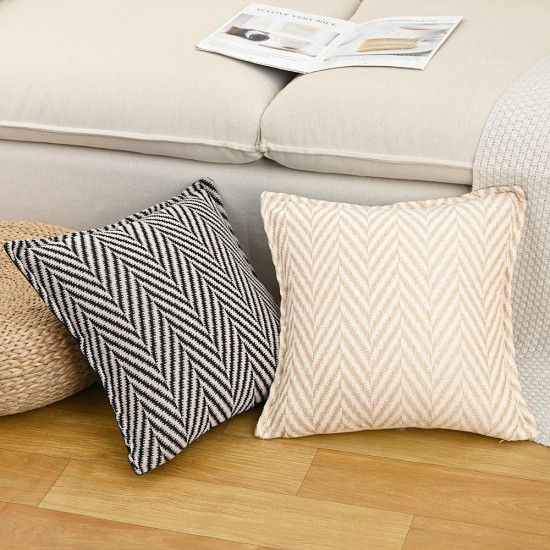 Cross-border linen blended woven ethnic-style cushion covers B&B, hotel, and home sofa decorative pillowcases