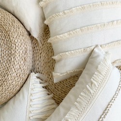 Cross-border Nordic INSIZE bamboo chenille throw pillows, living room, sofa, and bedroom throw pillow backs