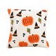 Hot-selling Halloween Day of the Dead embroidered cushion covers, pillowcases, pumpkin ghosts, home holiday decoration pillowcases