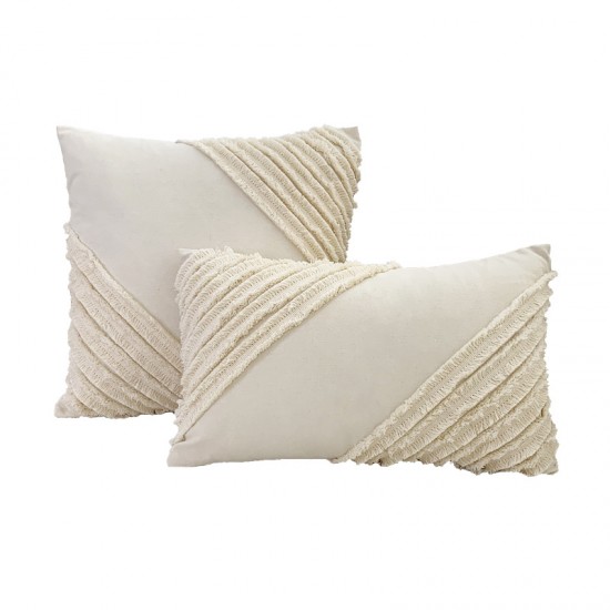 Bohemian vintage handmade tassel pillowcases, living room sofa lumbar support pillows, bed cushions, office lumbar support pillows