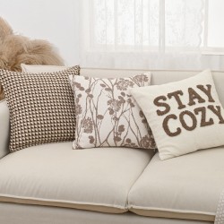 Cross-border ins brown and brown sofa sectional pillows, leopard geometric pattern pillowcases, bay window sofa decorations