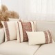 Cross-border Nordic INS ruffled floral throw pillowcases, vintage pastoral style sofa and bedroom throw pillows.