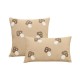Nordic ins embroidered mushroom fabric pillows and cushions Living room sofa model room headrest and backrest pillowcases