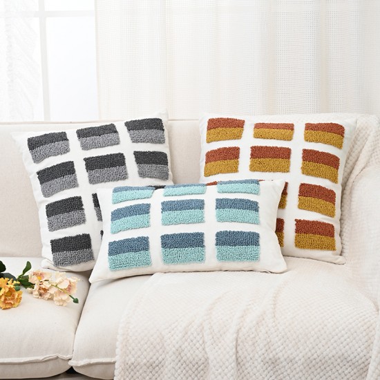 New Amazon cross-border cute cat appliqué embroidered pillows for bedroom sofas.