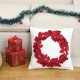 Nordic Instagram Fresh Polka Dot Plaid Flower Pillow with Core, Living Room Sofa Cotton and Linen Cushion, Showroom Cushion