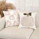 Cross-border Nordic ins loop pile tufted 3D pumpkin embroidered pillowcase, Halloween home sofa decoration pillowcase