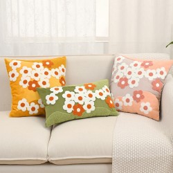 Cushion covers, heart cushions, INS cream-style living room sofa cushion covers, soft bedside bay window lumbar support.