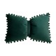 Ins solid velvet pompom bow pillow, sweet girlish pillow cover, dual-use sofa cushion