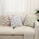Cross-border Nordic ins vintage geometric chenille jacquard velvet pillow, living room sofa cushion cover decoration