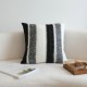 Black, lightly luxurious, vintage-style, high-quality embroidered pillowcases, Instagram-style, Nordic living room sofa and bed back cushions.
