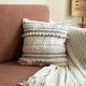 Teddy velvet embroidered pillow covers, modern minimalist children's room plush cute pillows, bed and sofa cushion covers