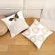 Cross-border Nordic ins loop pile tufted 3D pumpkin embroidered pillowcase, Halloween home sofa decoration pillowcase