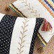 Ins Bohemian pillow covers, tufted lumbar support for living rooms, sofas, and retro solid color cushion covers.