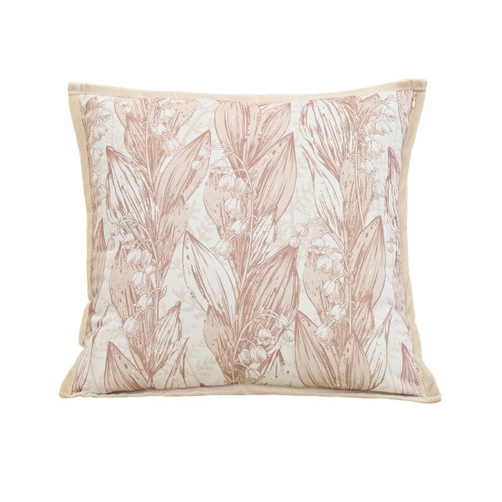 Cross-border Nordic INS Dutch velvet high-precision printed pillowcases, ruffled skirt cushion covers, home sofa decor