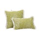 INS Cross-Border Embroidered Cherry Plush Flower Craft Pillowcase, Pink Home Sofa, Bedroom, Living Room Decor
