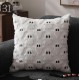 In stock! Cross-border Halloween pumpkin ghost plush embroidered pillowcase