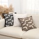 Cross-border Nordic ins vintage geometric chenille jacquard velvet pillow, living room sofa cushion cover decoration