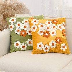 Cushion covers, heart cushions, INS cream-style living room sofa cushion covers, soft bedside bay window lumbar support.